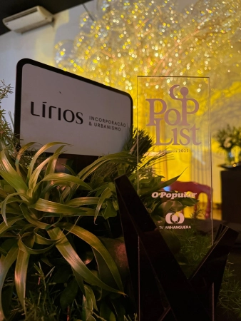 Lírios Incorporação & Urbanismo é a empresa mais lembrada do setor imobiliário em Anápolis