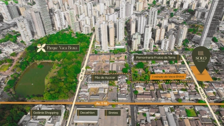 Solo Vaca Brava, da CMO, terá plantas de 65 a 109 m²