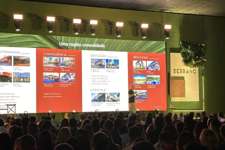 Terral apresenta Serrano para mais de 1.000 corretores