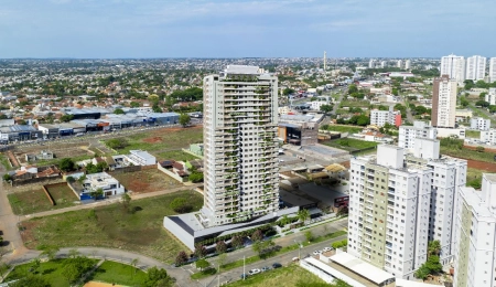 Biografia: o primeiro condomínio com quadra de beach tennis no rooftop de Goiânia