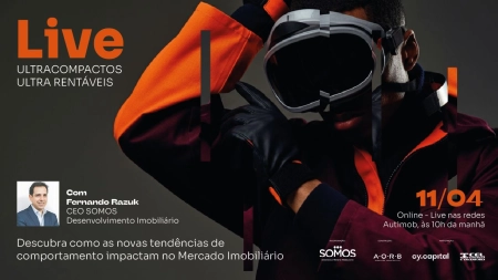 AutImob promove “Live Ultracompactos Ultra Rentáveis” com participação de Fernando Razuk