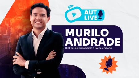 Primeira edição da AutLive recebe Murilo Andrade para falar sobre detalhes de sua vida pessoal e profissional