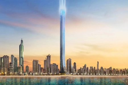 Volume de concreto do Senna Tower daria para erguer 22 prédios de 20 andares