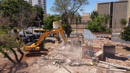 Estruturas abandonadas na cidade serão demolidas pela Prefeitura de Goiânia
