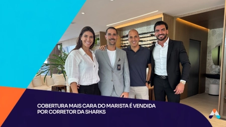 Cobertura mais cara do Marista é vendida por corretor da Sharks