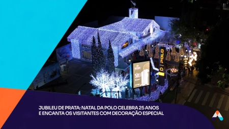 Jubileu de prata: natal da polo celebra 25 anos e encanta os visitantes com decoração especial