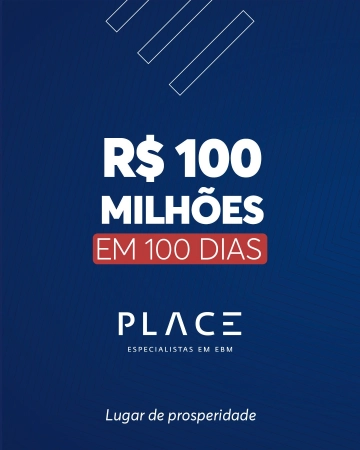 PLACE conquista marco histórico de R$ 100 milhões em vendas em 100 dias