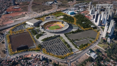 Novo projeto do Estádio Serra Dourada é apresentado; investimento superior a R$ 300 milhões