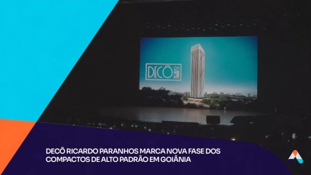 Decô Ricardo Paranhos marca nova fase dos compactos de alto padrão em Goiânia