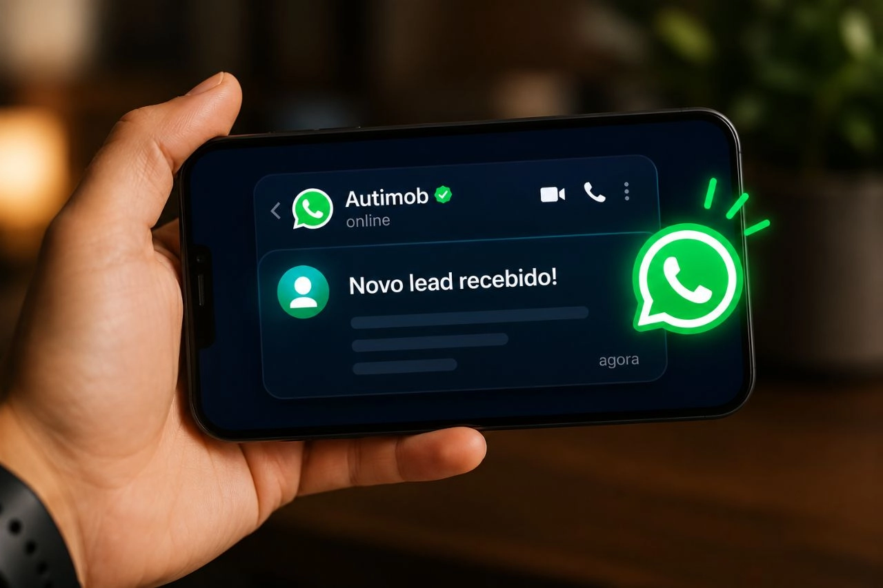 Autimob lança notificação de leads via WhatsApp para acelerar atendimento
