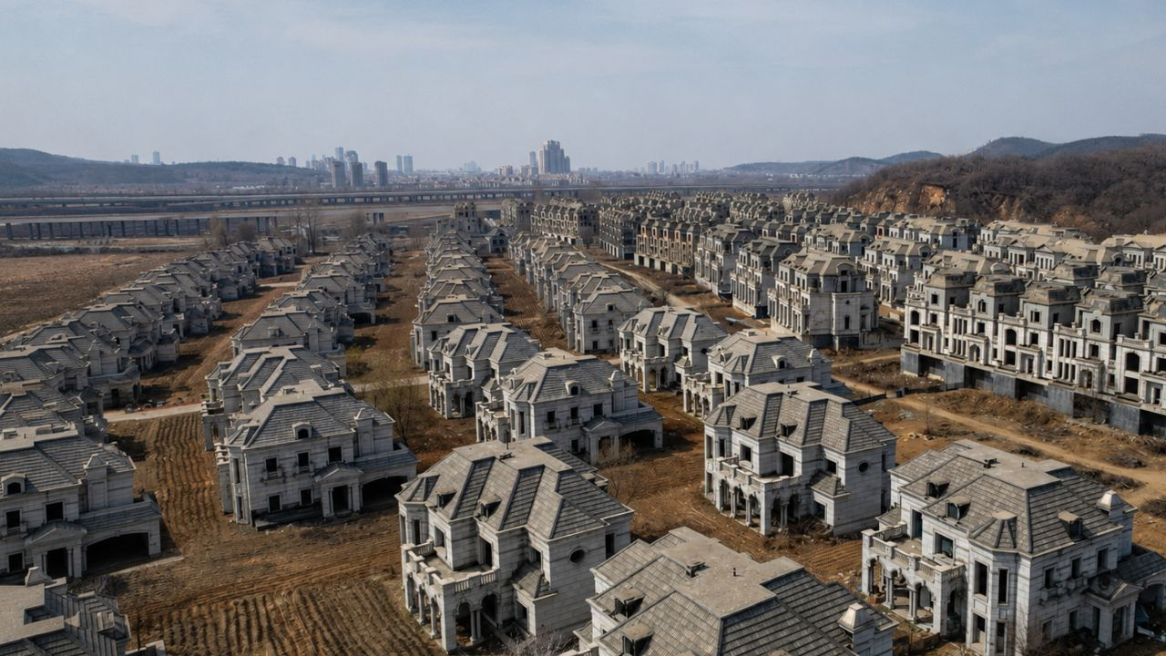 “Cidades fantasmas”: o colapso imobiliário da China