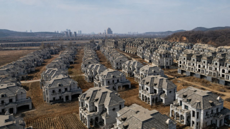 “Cidades fantasmas”: o colapso imobiliário da China
