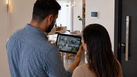 Casa automatizada amplia recursos de segurança e monitoramento