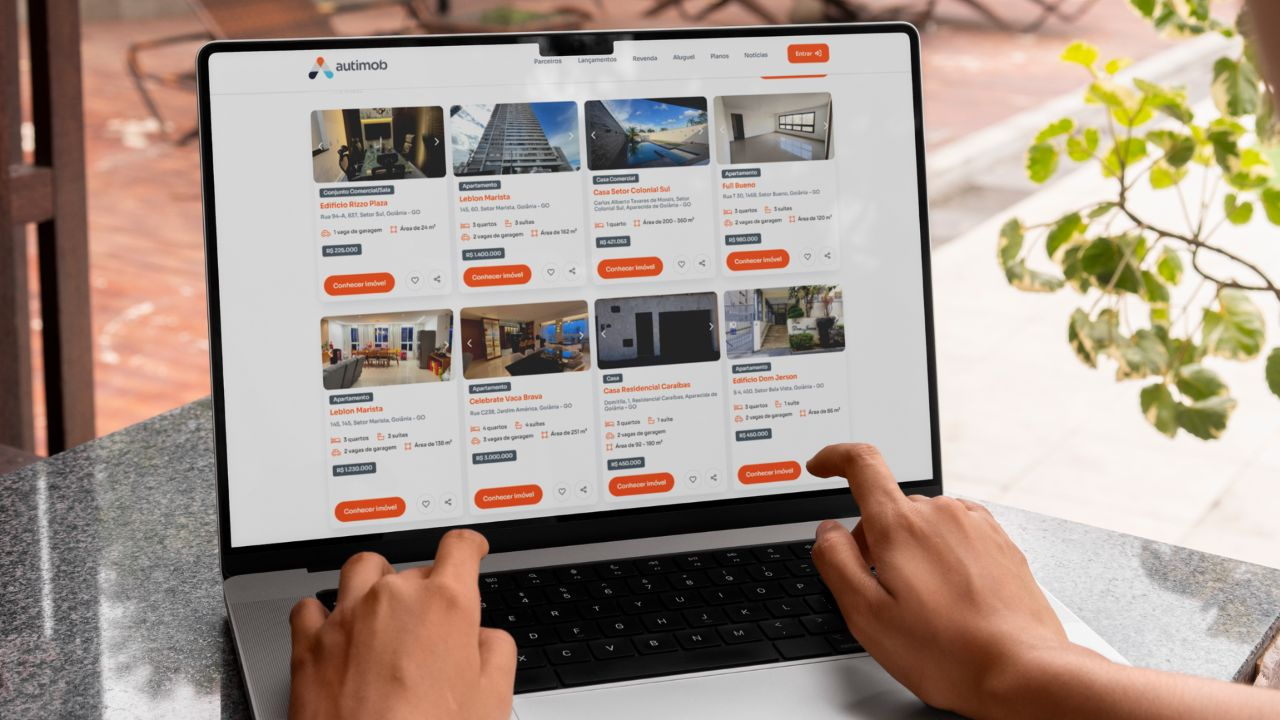 43% dos leads vêm de portais imobiliários