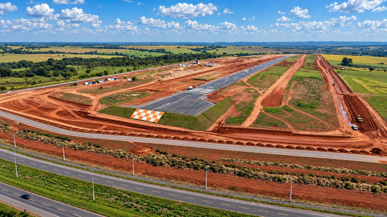 Maior aeroporto privado impulsiona a GO-020