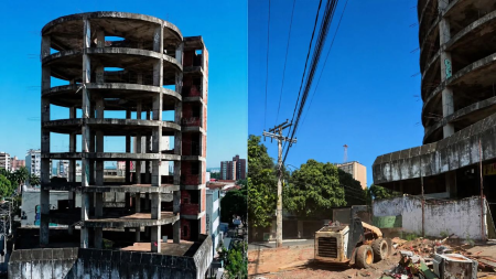 Prédio abandonado há 30 anos terá obras retomadas no Centro de Goiânia