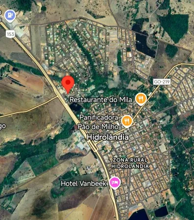 Terreno Área Rural de Hidrolândia