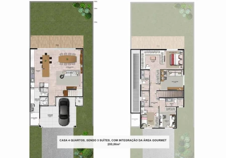 Sobrado Jardins Lyon