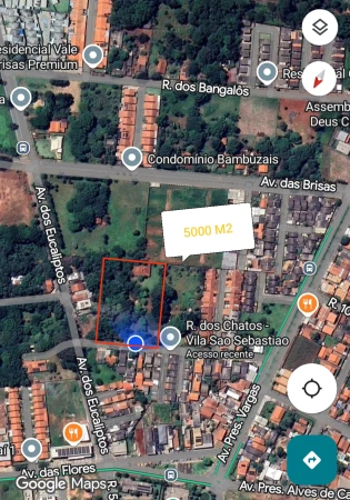 Terreno com Casa Vale das Brisas