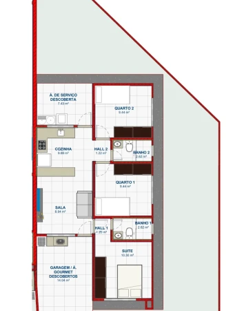 Casa no Residencial Ravena