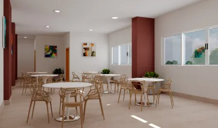 Flat no Residencial Max Buriti