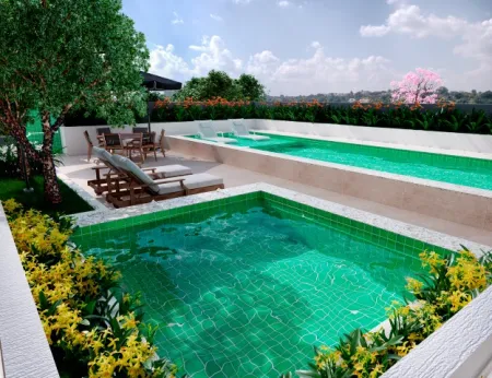 Flat no Residencial Max Buriti