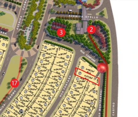 Lote Jardins Parma
